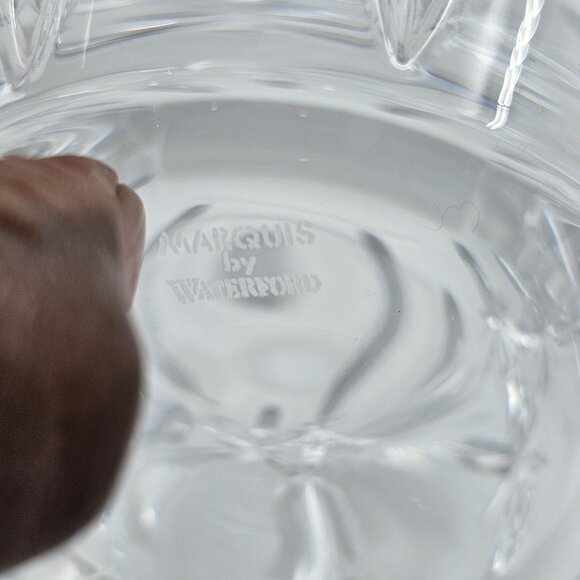 Marquis By Waterford Crystal Glass Flower Vase Table Centerpiece 8.25 in - Picture 7 of 11